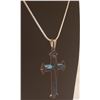 Image 2 : AMAZING MULTI COLOR MULTI DIMENTIONAL CROSS PENDANT
