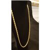 Image 2 : AWESOME 14 Kt. GOLD PLATED ROPE CHAIN.