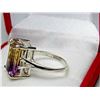 Image 3 : BEAUTIFUL 7.23 CT 100 % NATURAL AMETRINE RING