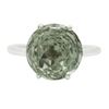 Image 1 : NATURAL HAND CARVED GREEN AMETHYST RING
