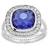 Image 1 : BEAUTIFUL 4.7 CT VIOLET BLUE TANZANITE RING