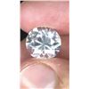 Image 1 : NATURAL COLORLESS WHITE SAPPHIRE 10.20 CT - VVS
