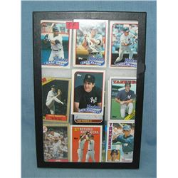 Group of vintage NY Yankees baseball cards