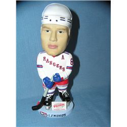 Eric Lindros New York Rangers bobble head figure