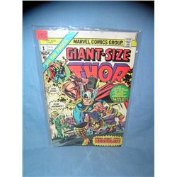 Early Marvel giant size Thor comic book