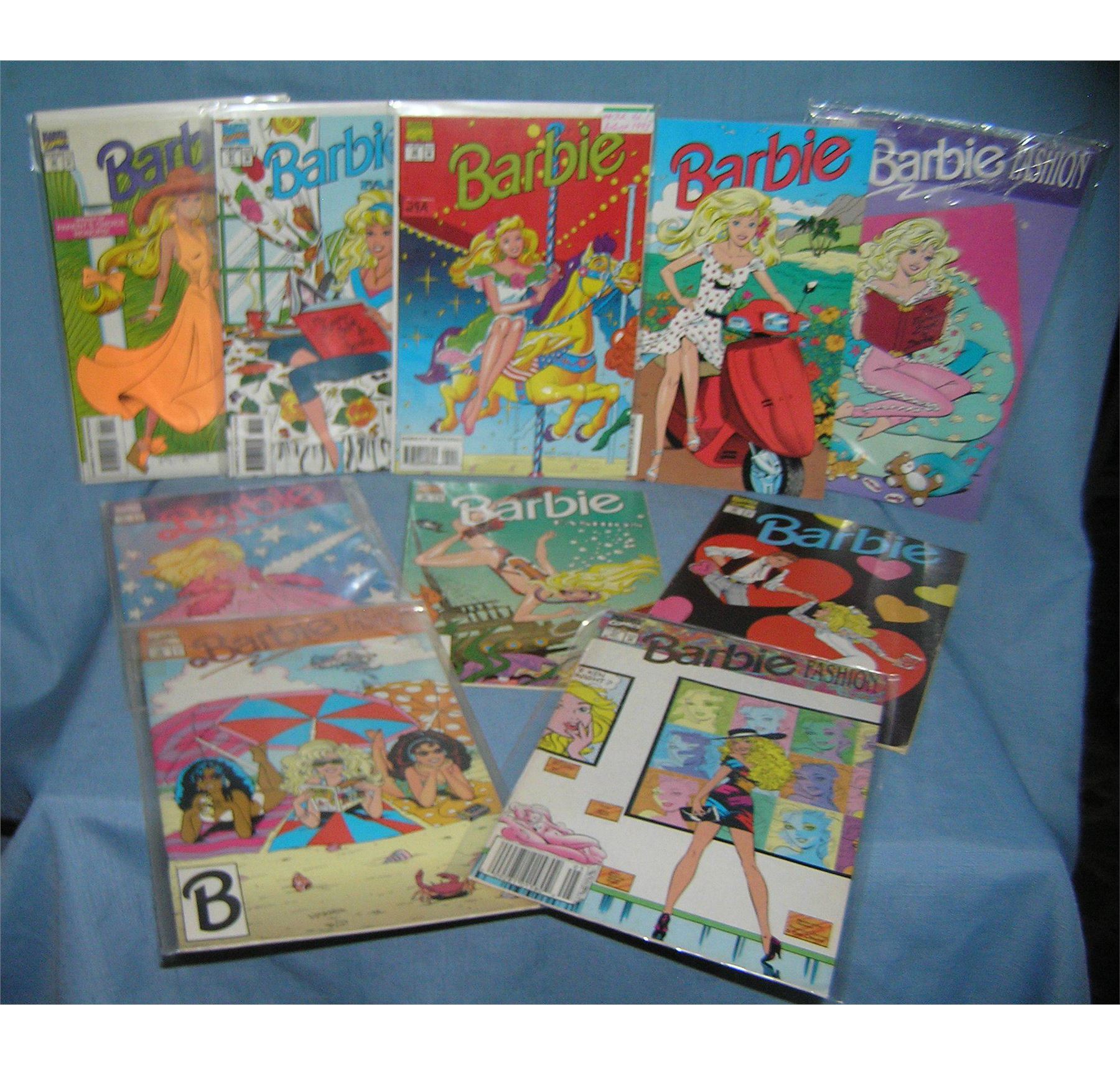 barbie comic book value