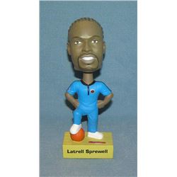 Latrell Sprewell basket ball star bobble head doll