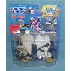 Pair of vintage Starting Lineup baseball figures