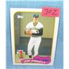 Image 1 : Jim Abbott rookie baseball card