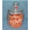 Image 1 : All glass country store style candy container