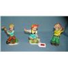 Image 1 : Group of 3 signed German hand painted figurines