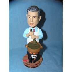 Mike Malley master choclatier bobble head figure