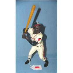 Hank Aaron hard plastic Hartland baseball figure