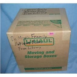 Mystery box: Dr. Meyer family antique books from
