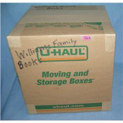 Mystery box lot marked William's family books