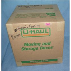 Mystery box lot marked William's family books