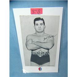 Lou Thesz penny arcade sports card