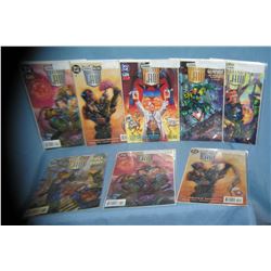 Judge Dredd Legions of the Law vintage comic books
