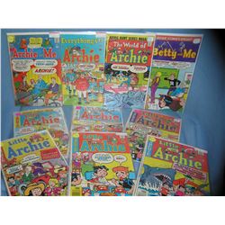 Collection of early Archie comic books