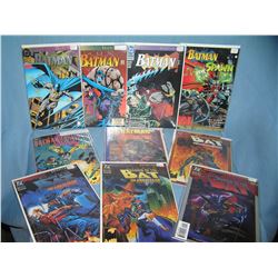 Collection of vintage Batman comic books