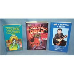 Group of vintage Rock and Roll books