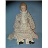 Image 1 : Porcelain and cloth dressed doll 14 inches