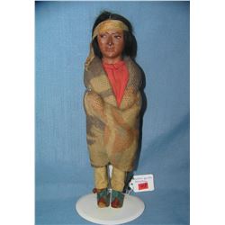 Native American Indian Skookum doll with head band