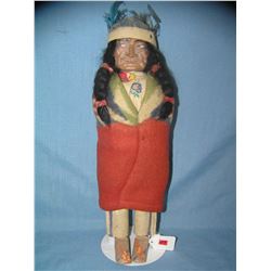 Native American Indian chief Skookum doll