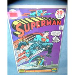 Early Superman comic book