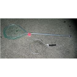 Pair of fishing/crabbing nets