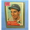 Image 1 : Phil Rizzuto retro style baseball card