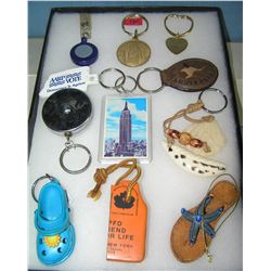 Collection of key chains