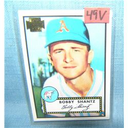 Bobby ShantzTopps archives baseball card