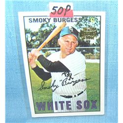 Smoky Burgess Topps archives baseball card