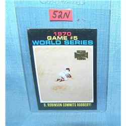 Brooks Robinson Topps archive baseball card