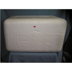 Large Styrofoam beach, picnic or shipping cooler
