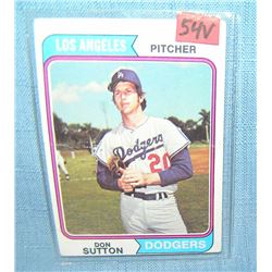 Don Sutton vintage all star baseball card