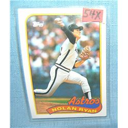 Nolan Ryan vintage all star baseball card