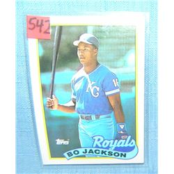 Bo Jackson vintage all star baseball card