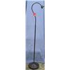 Image 1 : Modern black gooseneck shaped floor lamp