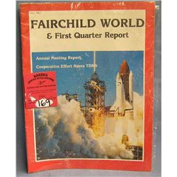 Vintage Fairchild aviation magazine