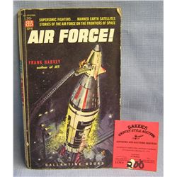 Vintage Air Force science fiction book