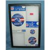 Image 1 : NY Giants world champion pin back buttons