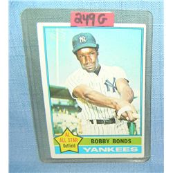 Vintage Bobby Bonds all star baseball card