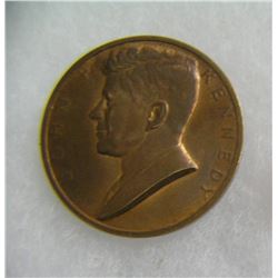 John F. Kennedy inaugurational medallion