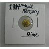 Image 1 : Mini gold Mercury dime dated 1914