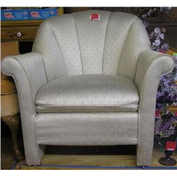 Modern upholstered arm chair