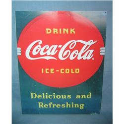 Coca Cola retro style advertising sign