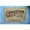 Image 1 : Spartan brand aspiren retro style advertising sign