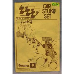 Vintage Kenner Toys car stunt booklet